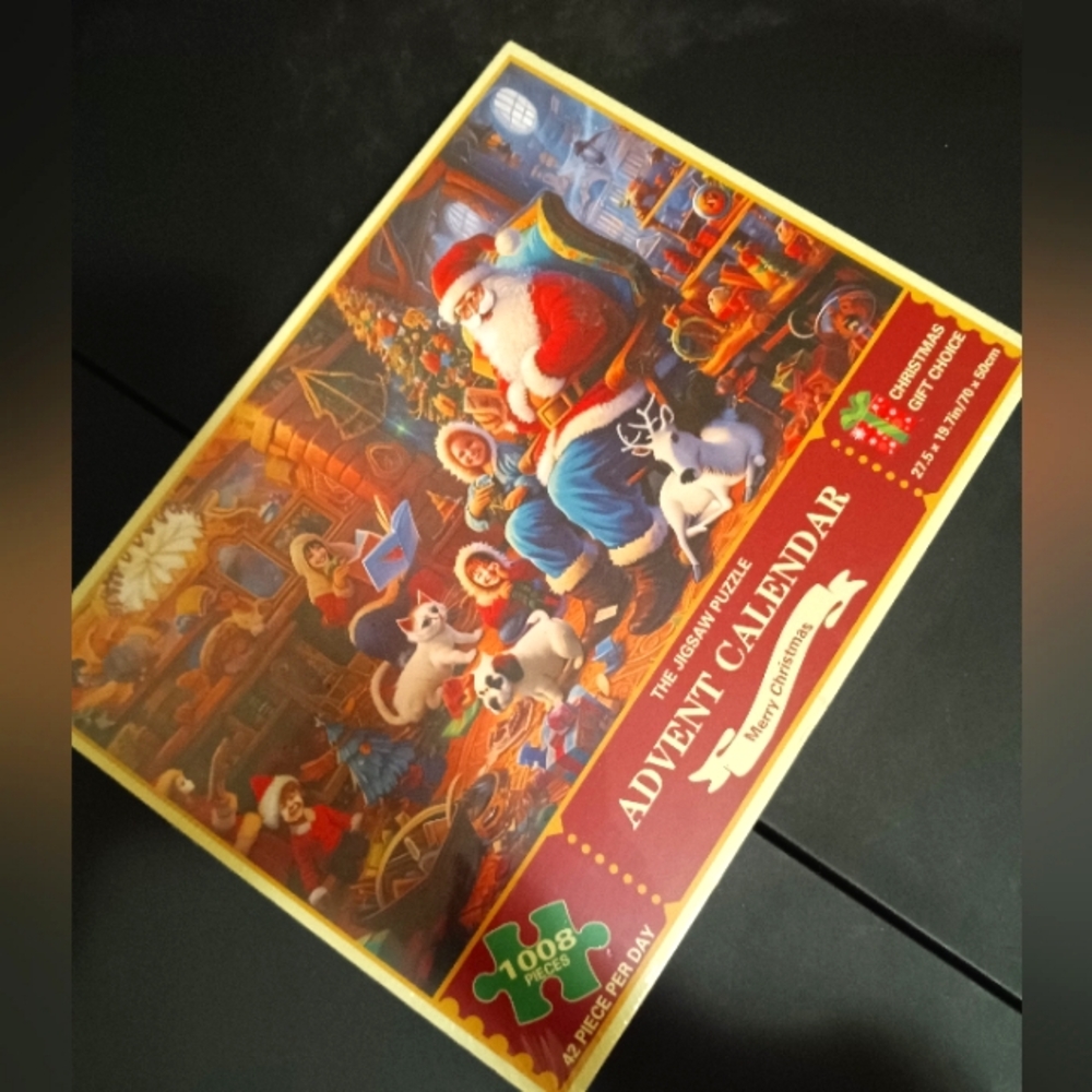 NWT Christmas Advent Calendar Puzzle
